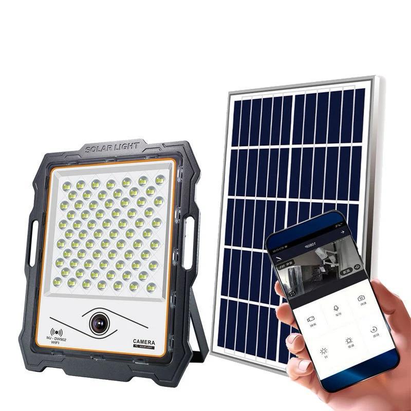 Solar Floodlight with CCTV