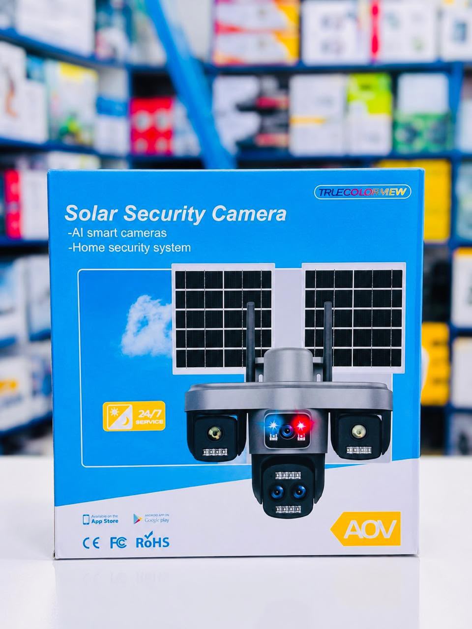 Ai smart camera 4gsimcard  Alarm AOV 24/7 service