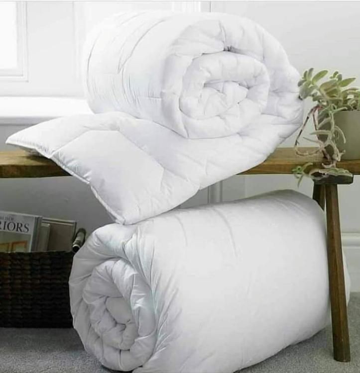 White cotton Duvet