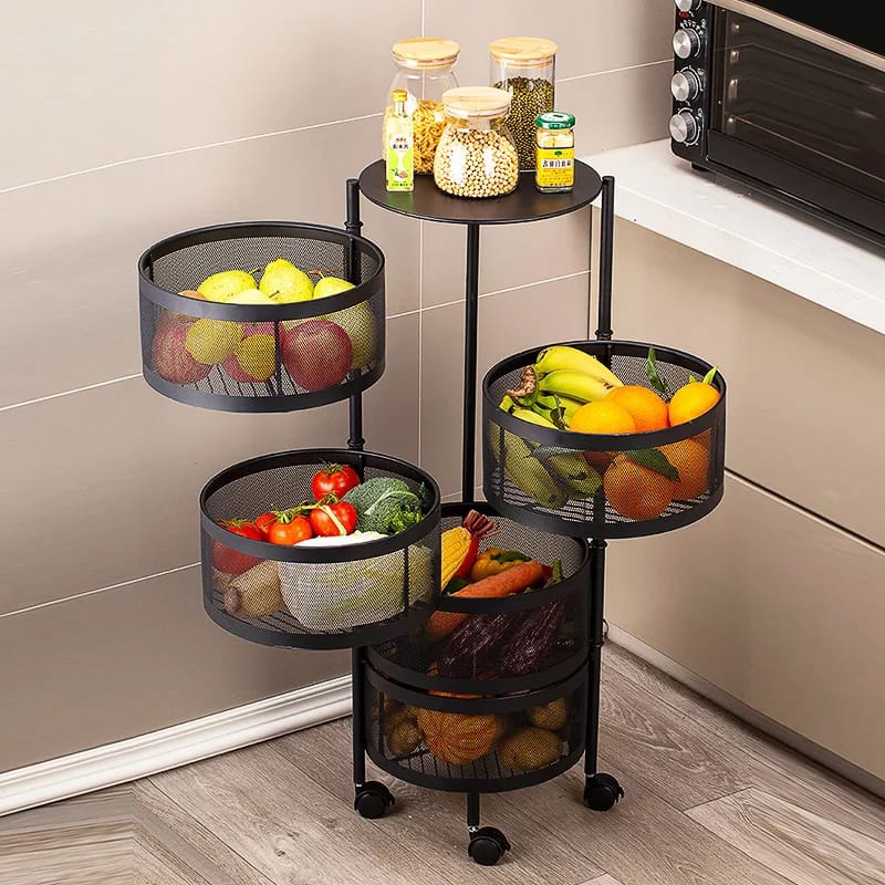 5-tier Kitchen storage rack