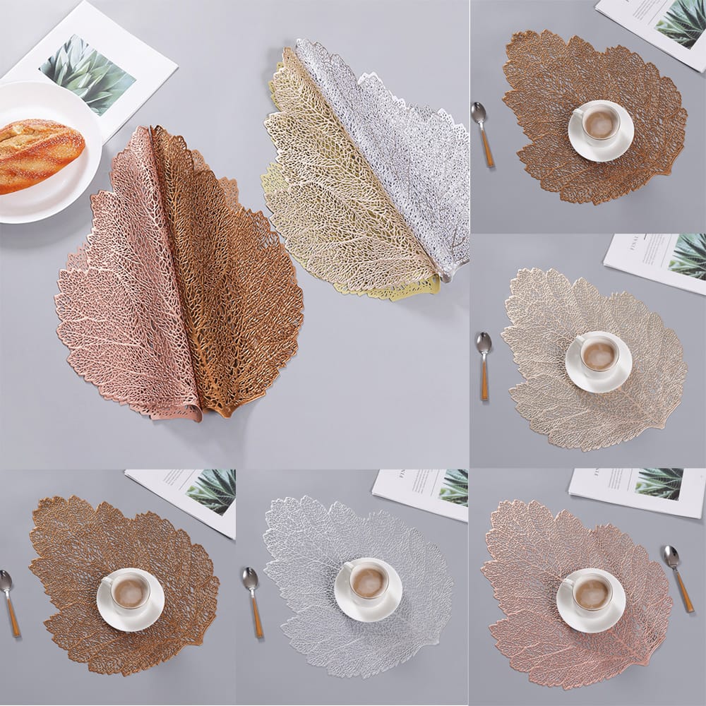 Leaves woven tablemats - Image 3