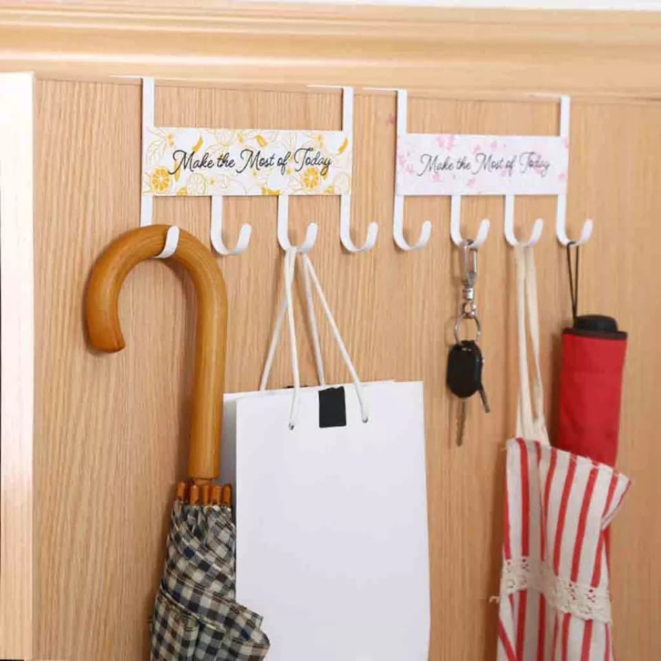 Over the door coloured hangers