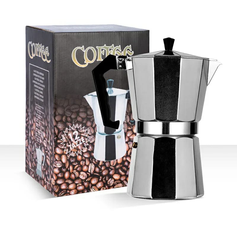 Aluminium coffee maker