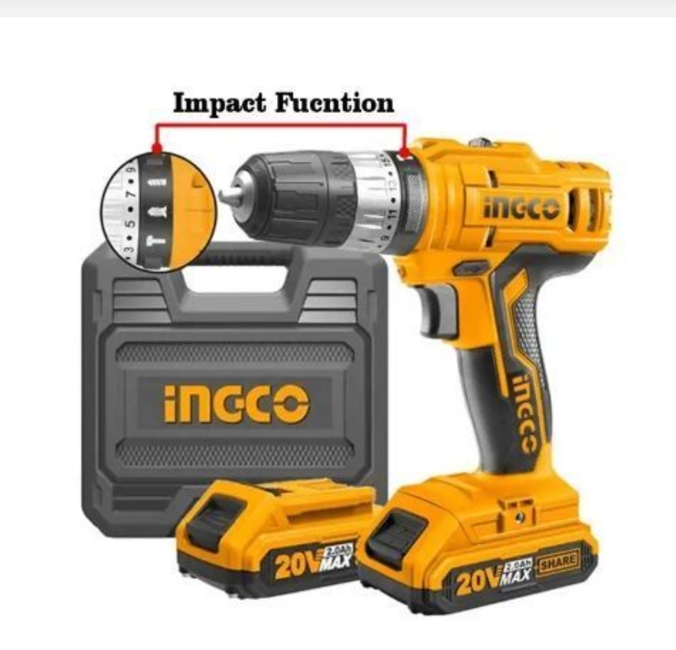 Ingco impact cordless drill