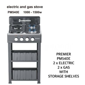 2 Electric and 2 Gas stove